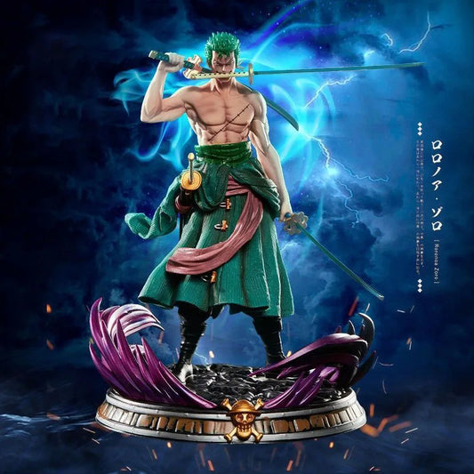 35cm One Piece Anime Figures Roronoa Zoro