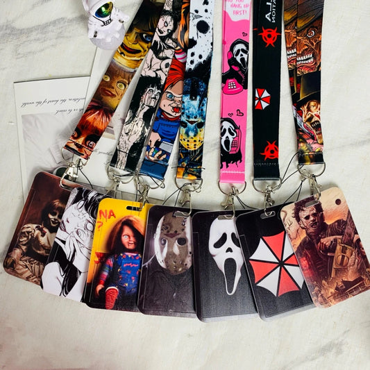 Wholesale Horror Movie Lanyards Keys Neck