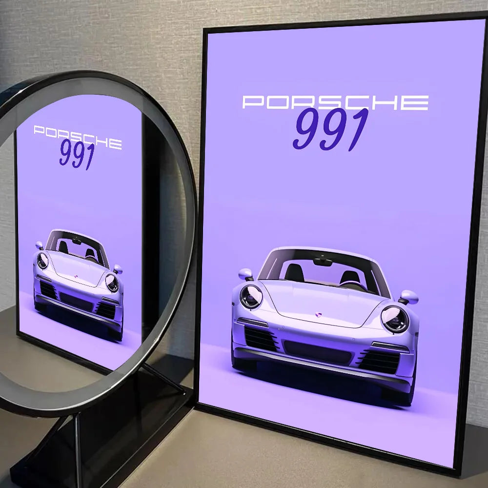 Luxury Classic Latest Sports Car 911 GT3 RS Poster